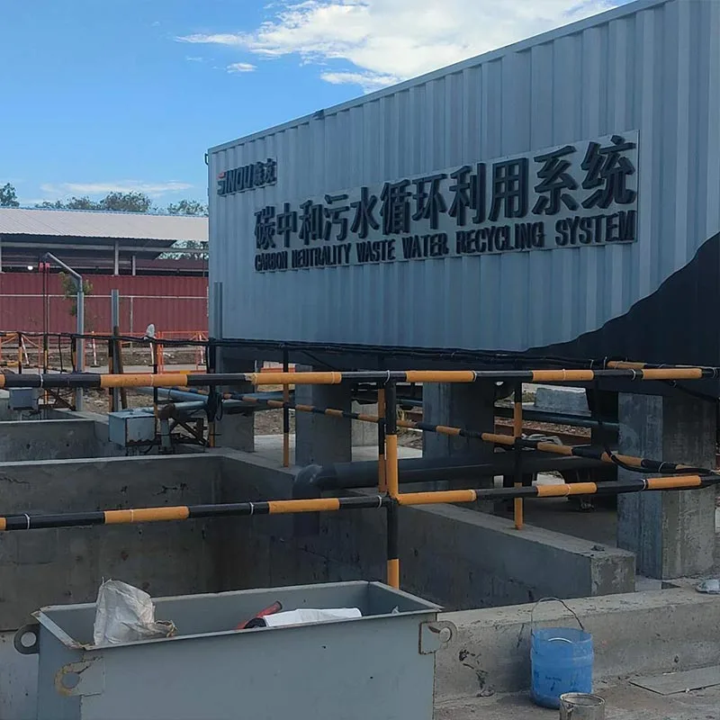 Concrete Sewage Neutralization Treatment System